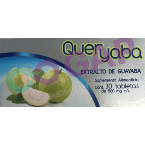 QUERYABA 500 MG 30 TABLETAS