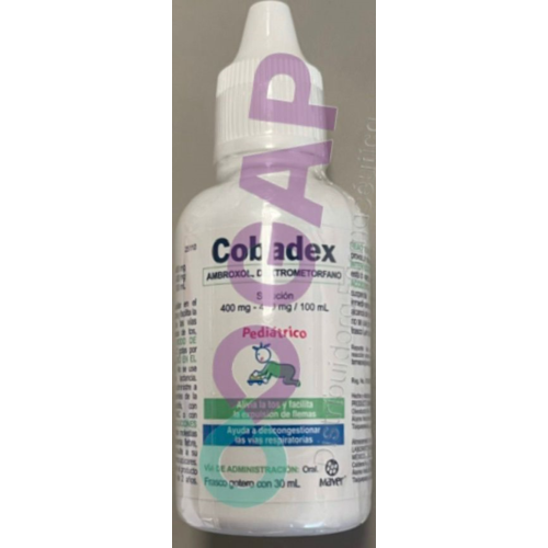 GE AMBROXOL/DEXTROM COBADEX PED GTS 30 ML