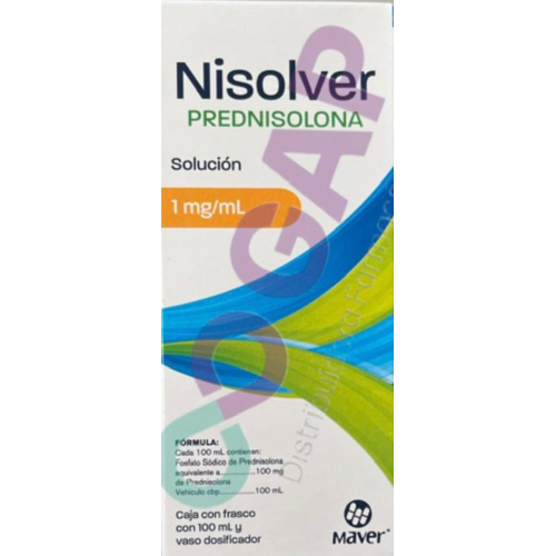 GE PREDNISOLONA NISOLVER SOLUCION 100 ML