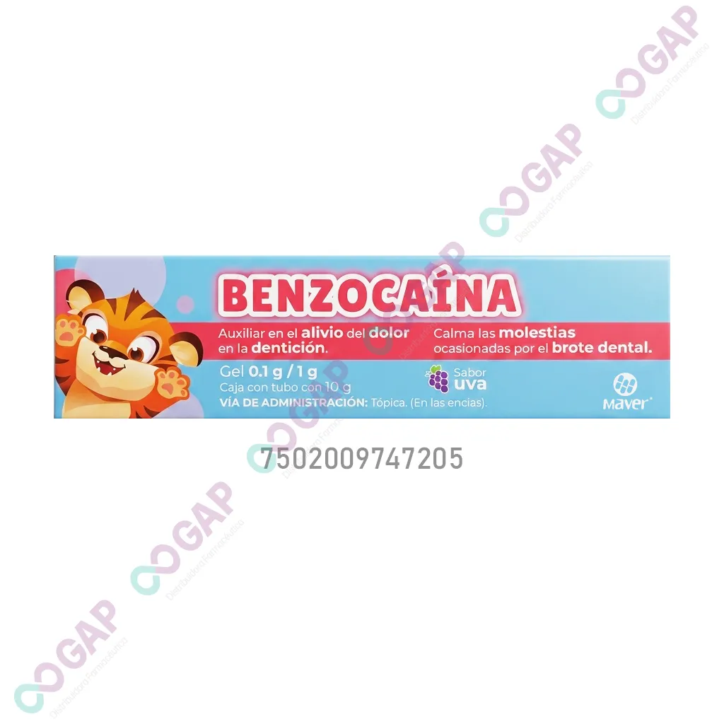GE BENZOCAINA CAMIDEN GEL 0.1 G TUBO 10 G