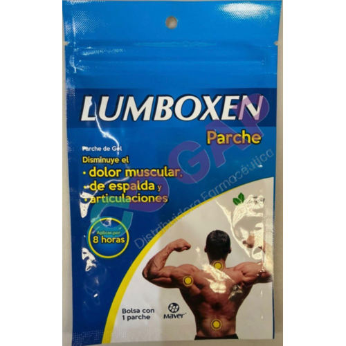 LUMBOXEN PARCHE DE GEL BOLSA C/1 PZA