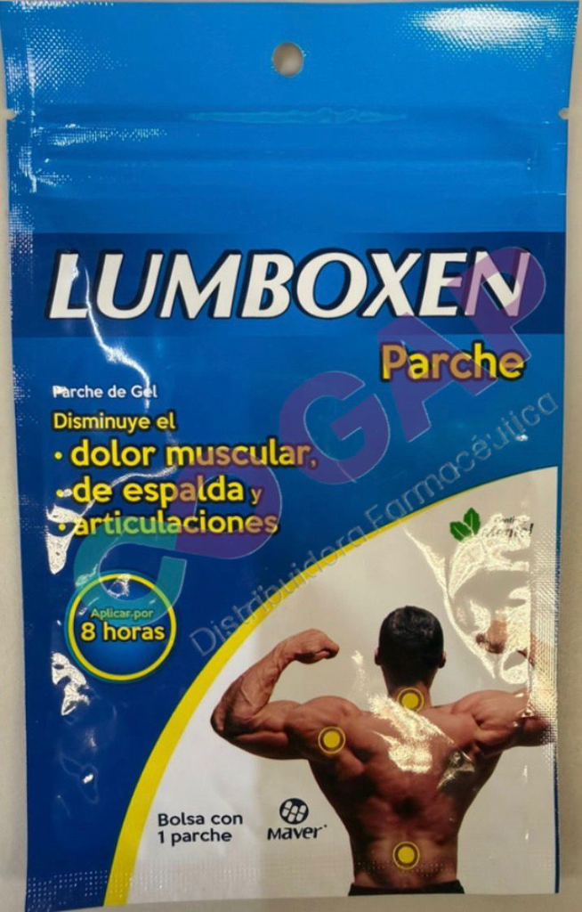 LUMBOXEN PARCHE DE GEL BOLSA C/1 PZA