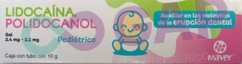 GE LIDOCAINA/POLIDOCANOL 3.4MG/3.2MG TUBO 10G PEDIATRICO