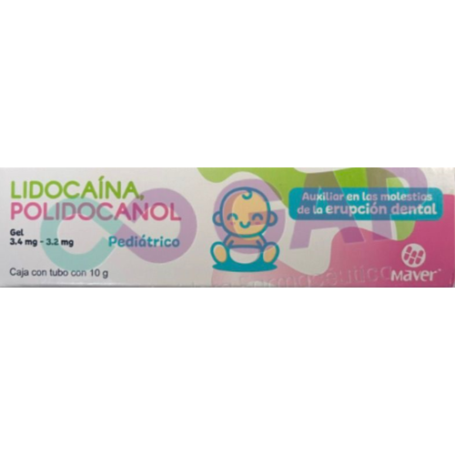 GE LIDOCAINA/POLIDOCANOL 3.4MG/3.2MG TUBO 10G PEDIATRICO