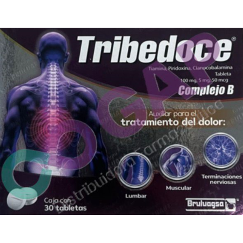 TRIBEDOCE COMPLEJO B 30 TABLETAS
