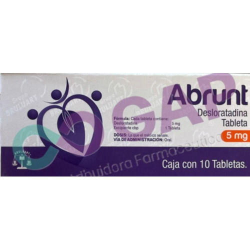 GE DESLORATADINA 5MG C/10 TAB ABRUNT