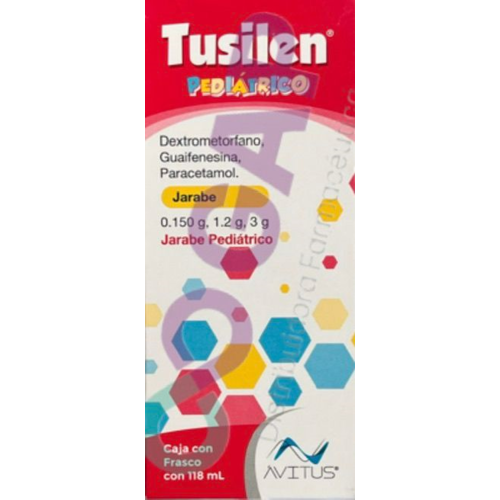 GE DEXT/GUAIF/PARAC TUSILEN PED JARABE 118 ML
