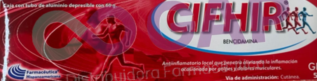 GE BENCIDAMINA CIFHIR GEL 5% TUBO CON 60 G