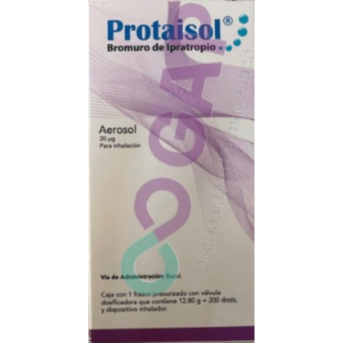 GE BROMURO DE IPRATROPIO PROTAISOL AEROSOL 20 U INH