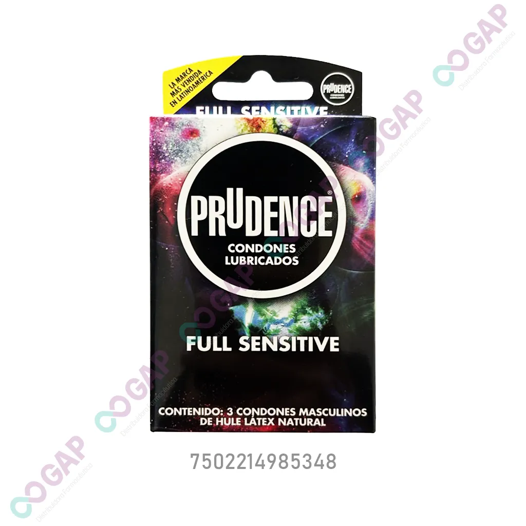 PRUDENCE FULL SENSITIVE C/3 PRESERVATIVOS