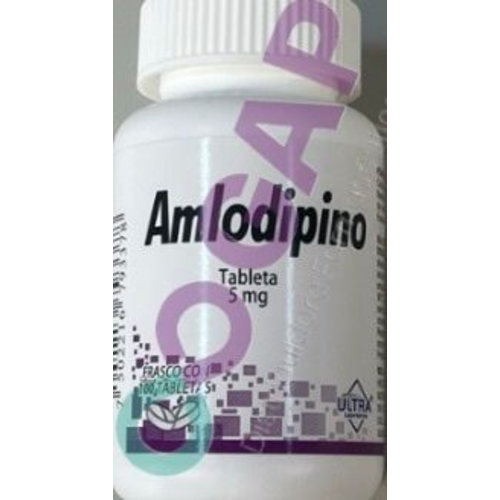 GE AMLODIPINO ULTRA 5 MG 100 TABLETAS