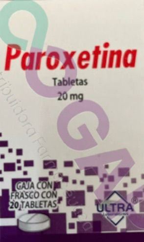 GE PAROXETINA 20 MG 20 TABLETAS