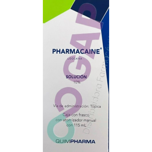 GE LIDOCAINA PHARMACAINE SOL 10% FCO ATOMIZADOR 115 ML