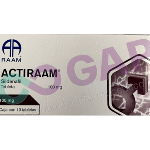 GE SILDENAFIL 100MG C/10 TAB ACTIRAAM