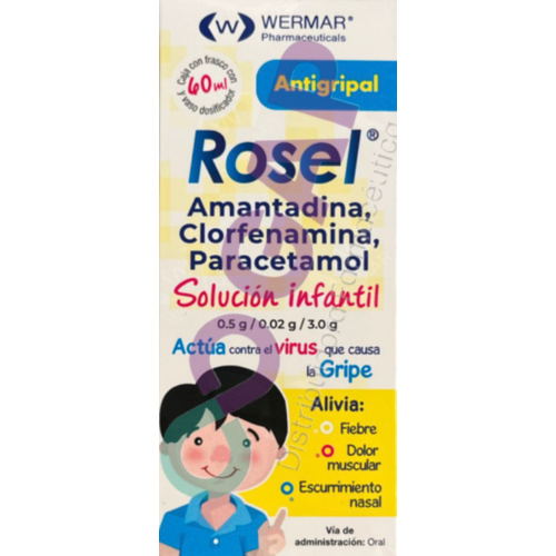 GE AMANTA/CLORFE/PARACE ROSEL SOL INF 60 ML
