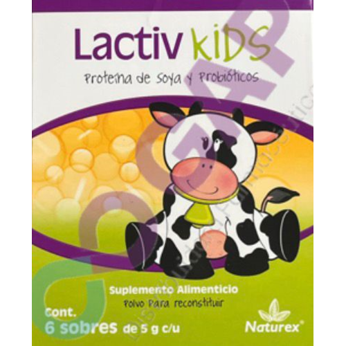 LACTIV KIDS 6 SOBRES 5 G