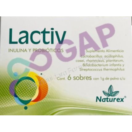 LACTIV C/6 SOBRES POLVO 1 G