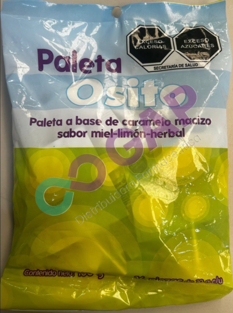 PALETA OSITO BOLSA C/16 PZAS 10 G