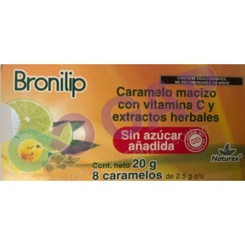 BRONILIP C/10 CARAMELOS 2.5 G