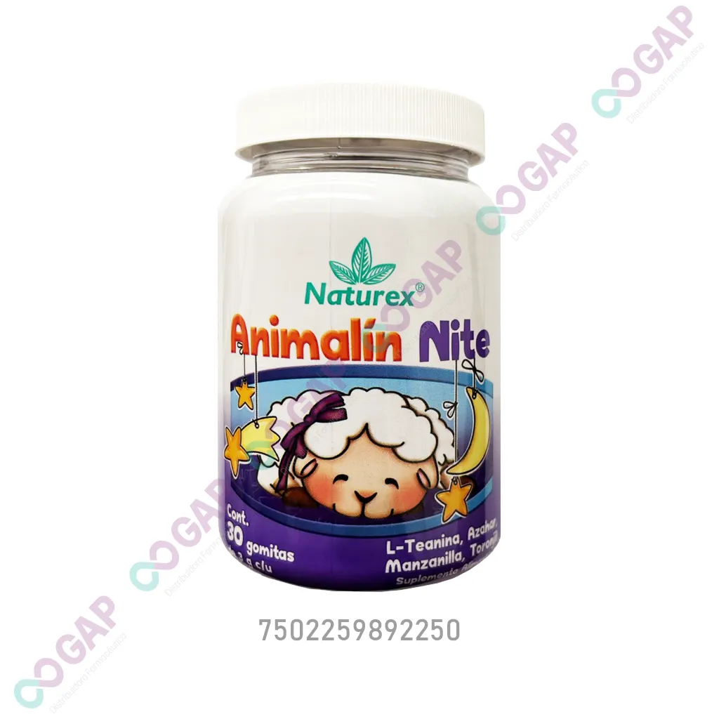 ANIMALIN NITE FCO C/30 GOMITAS