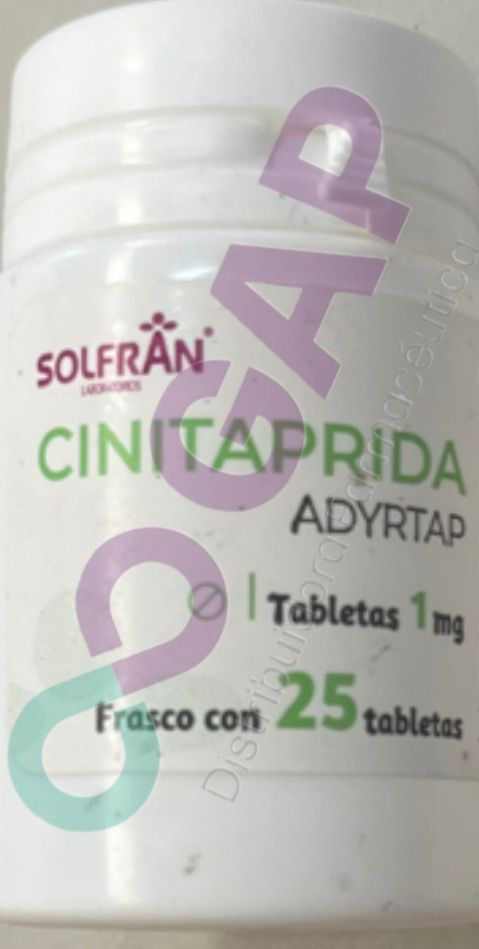 GE CINITAPRIDA 1MG C/ 25 TAB ADYRTAP SOLFRAN