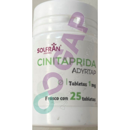 GE CINITAPRIDA 1MG C/ 25 TAB ADYRTAP SOLFRAN