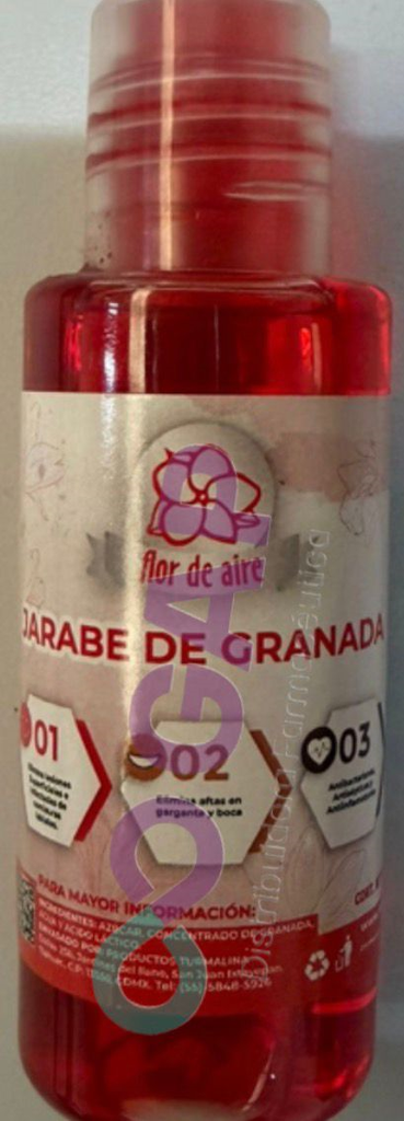 JARABE DE GRANADA 40ML FLOR DE AIRE