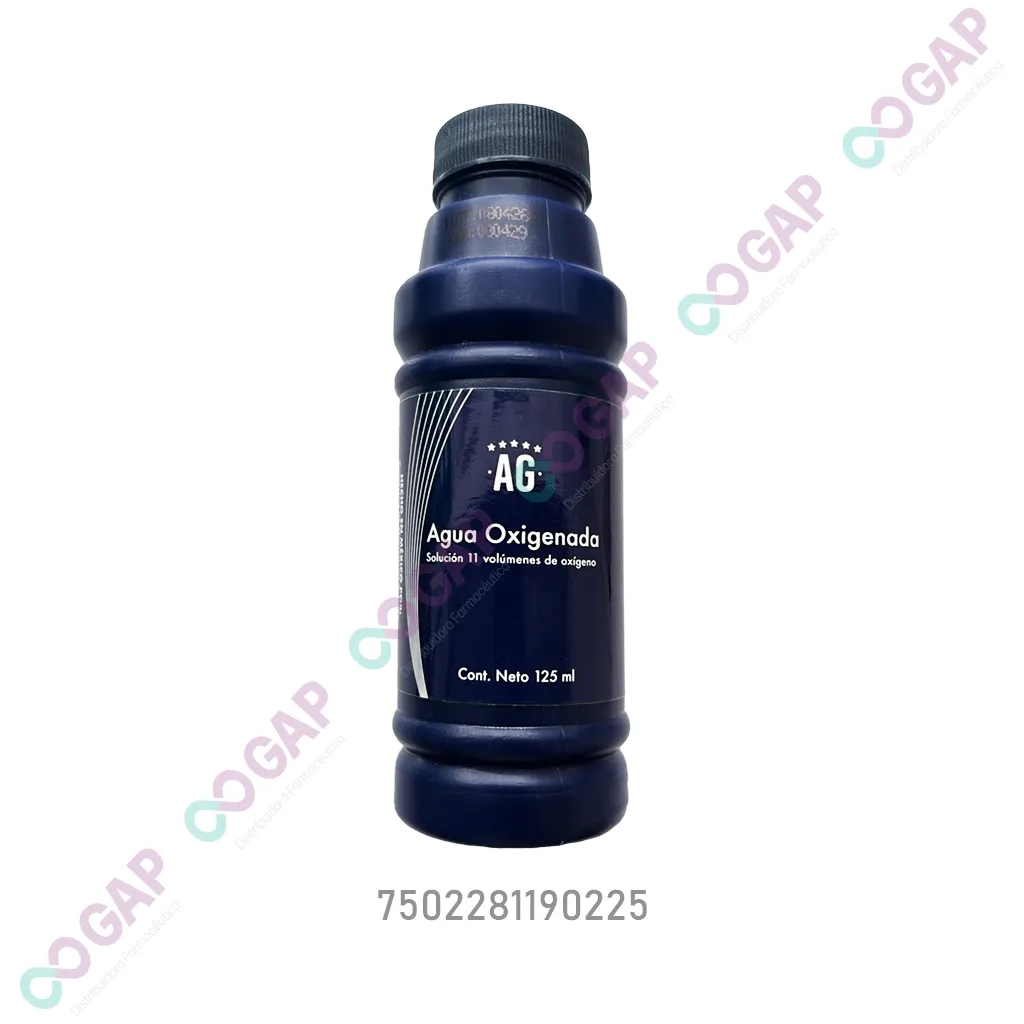 AGUA OXIGENADA AG SOL 3.5% FCO 125 ML