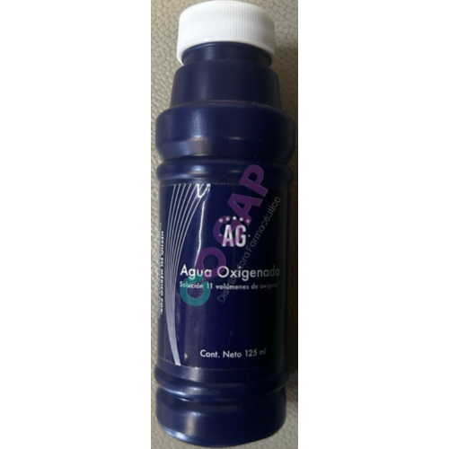AGUA OXIGENADA AG SOL 3.5% FCO 125 ML