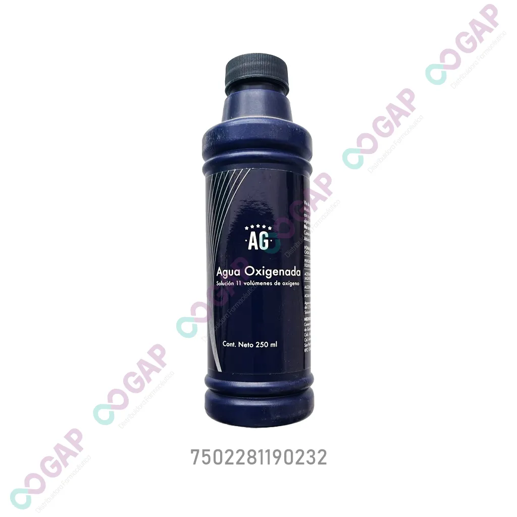 AGUA OXIGENADA AG SOL 3.5% FCO 250 ML