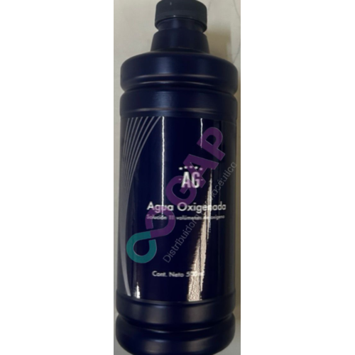 AGUA OXIGENADA AG SOLUCION AL 3.5% FCO 500 ML