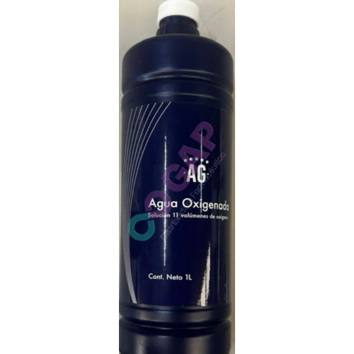 AGUA OXIGENADA AG SOL AL 3.5% FCO 1000 ML