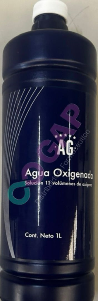 AGUA OXIGENADA AG SOL AL 3.5% RCO 1000 ML