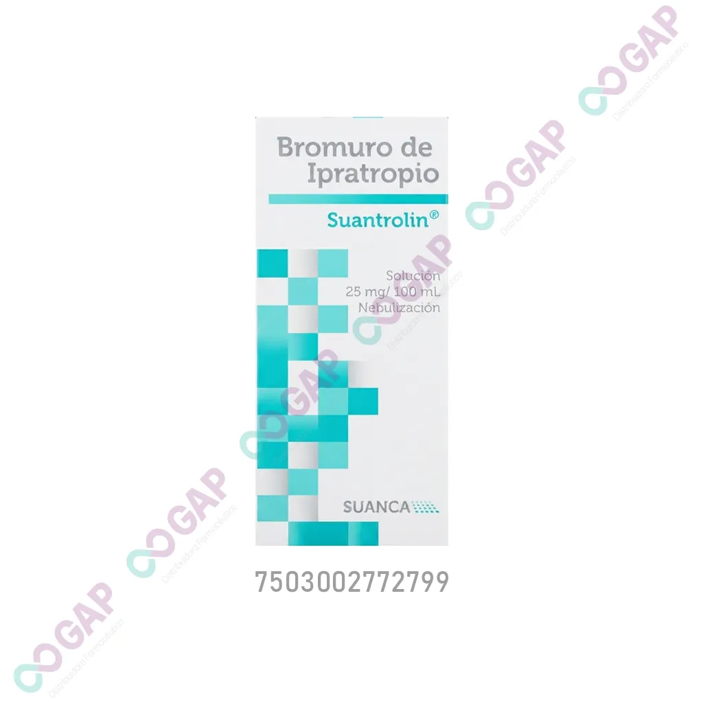 GE BROMURO DE IPRATROPIO SUANTROLIN SOL NEB 20 ML