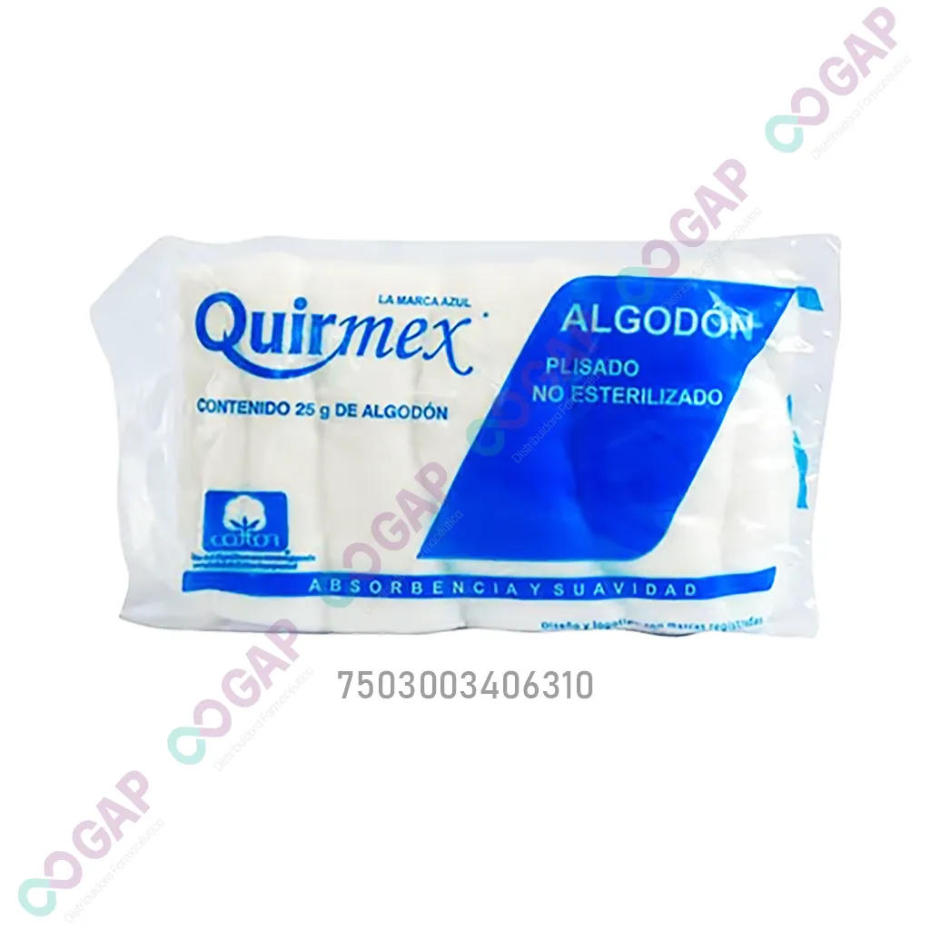 ALGODON PLISADO QUIRMEX 25 G