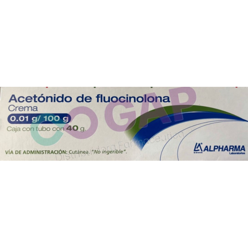 GE ACETONIDO DE FLUOCINOLONA 0.01/100G CREMA TUBO 40 G