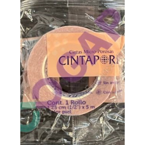 CINTA MICROPOROSA PIEL 1.25CMx10M LOMAC