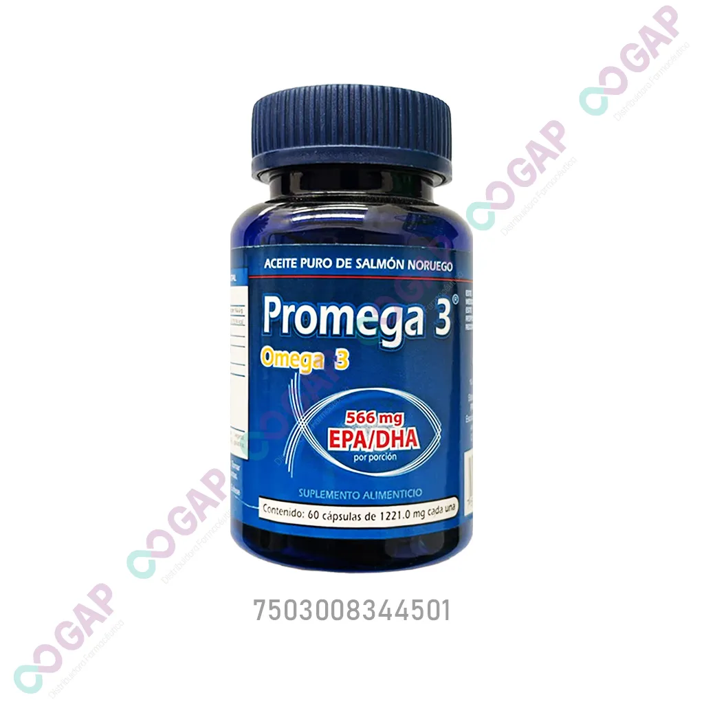 PROMEGA 3 EPA/DHA 60 CAPSULAS