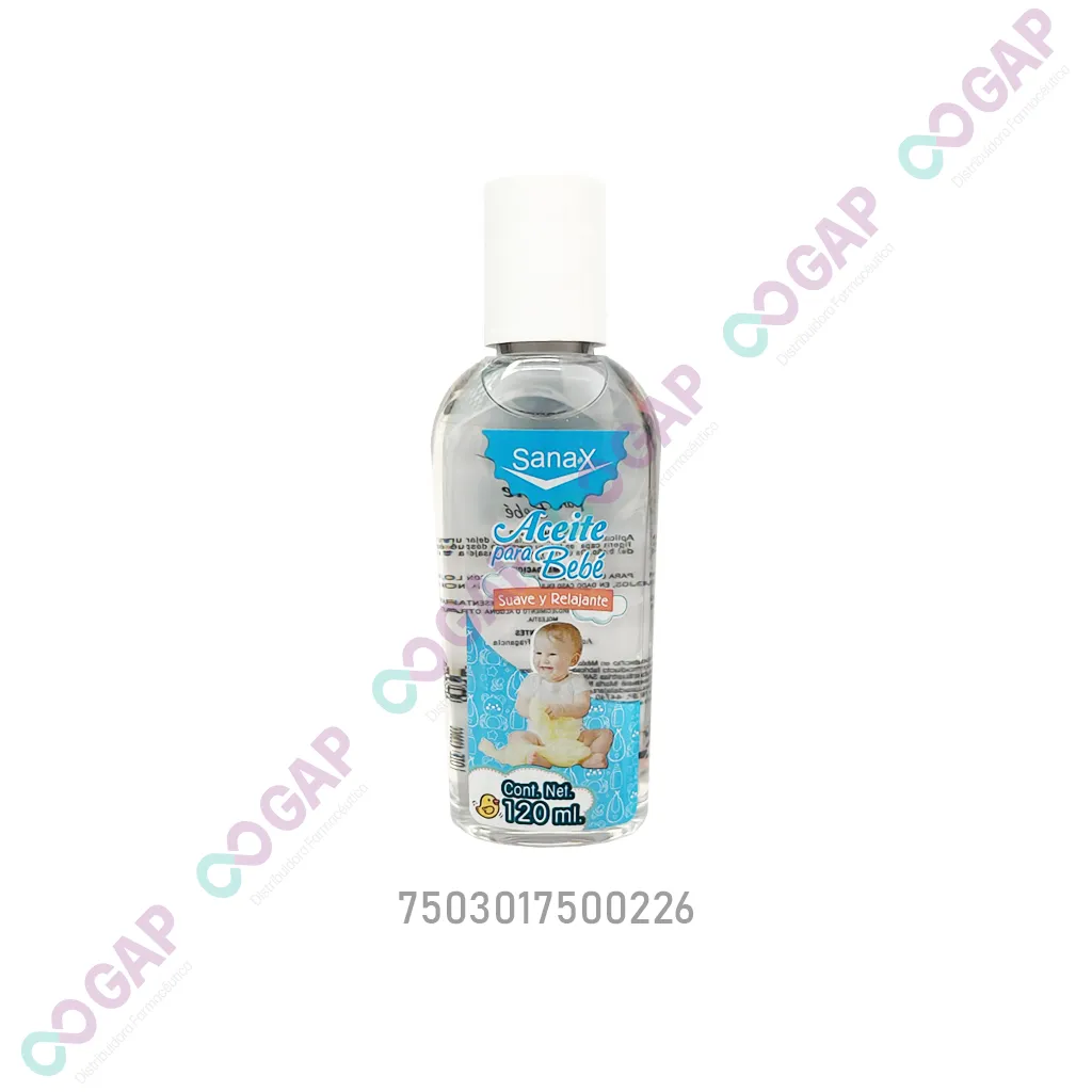 ACEITE DE BEBE SANAX FCO 120 ML