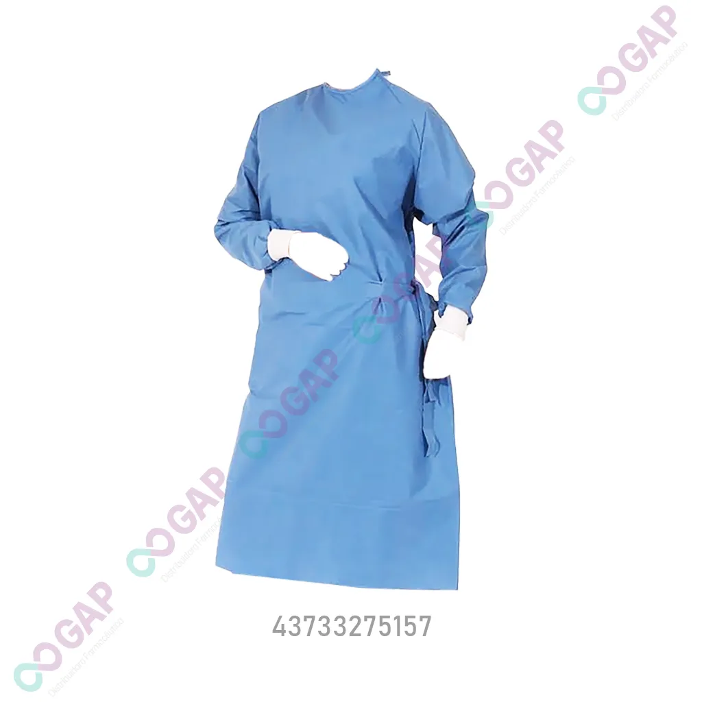 BATA QUIRURGICA PARA CIRUJANO DESECHABLE PAQ. 100 PZS