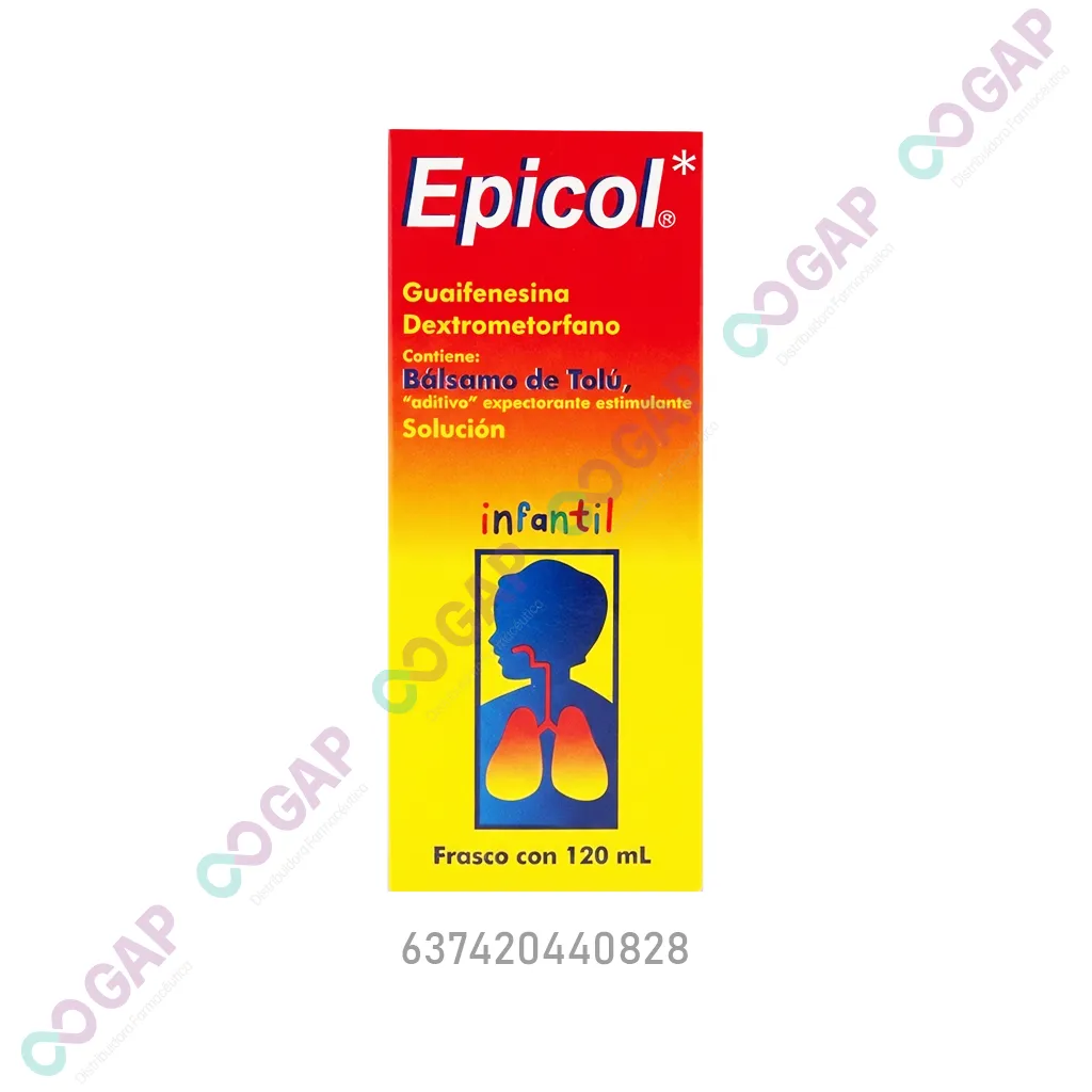 GE DEXTROME/GUAIFENE BALSAMO DE TOLU EPICOL INFANTIL SOL 120 ML