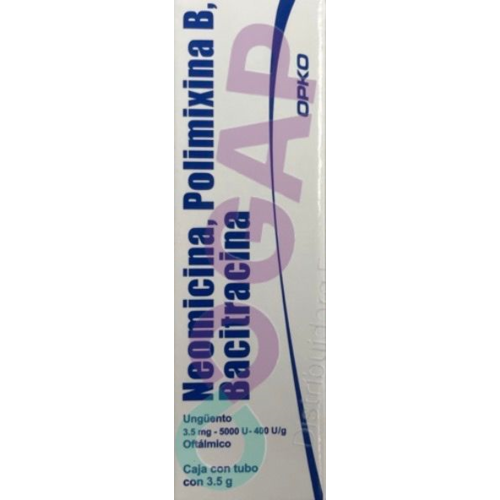 GE NEOMI/POLIMIX/BACITRACINA UNG OFT TUBO 3.5G