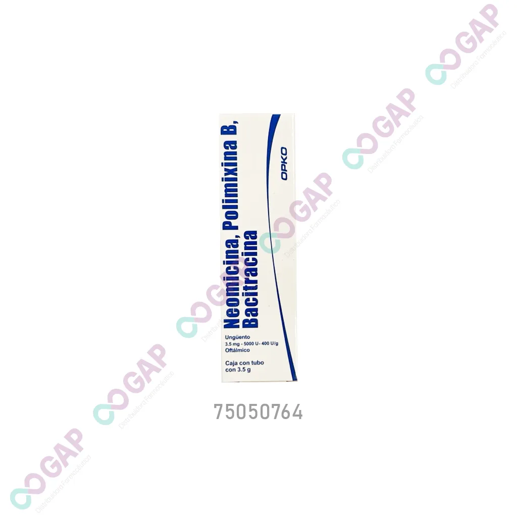 GE NEOMI/POLIMIX/BACITRACINA UNG OFT TUBO 3.5G
