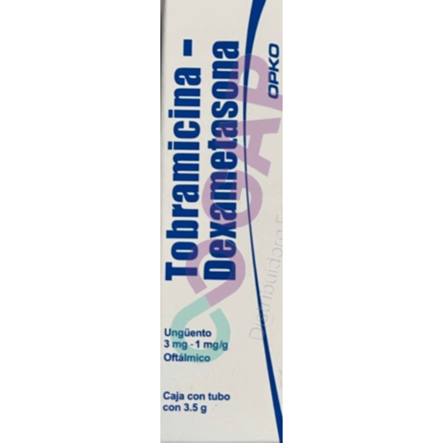 GE TOBRAMICINA/DEXAMETASONA UNG OFT TUBO 3.5 G