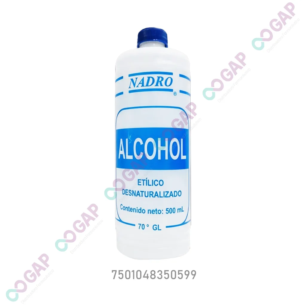 ALCOHOL ETILICO DESNATURALIZADO 500ML