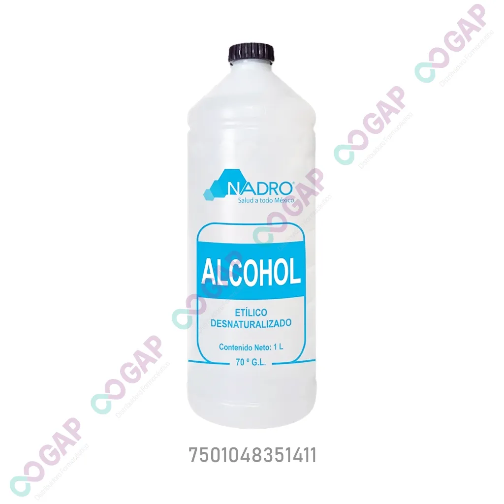 ALCOHOL ETILICO DESNATURALIZADO 1.0 LT