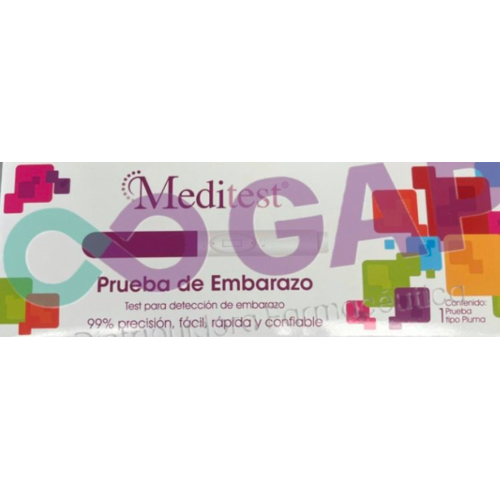 PRUEBA DE EMBARAZO MEDITEST 1 PZA