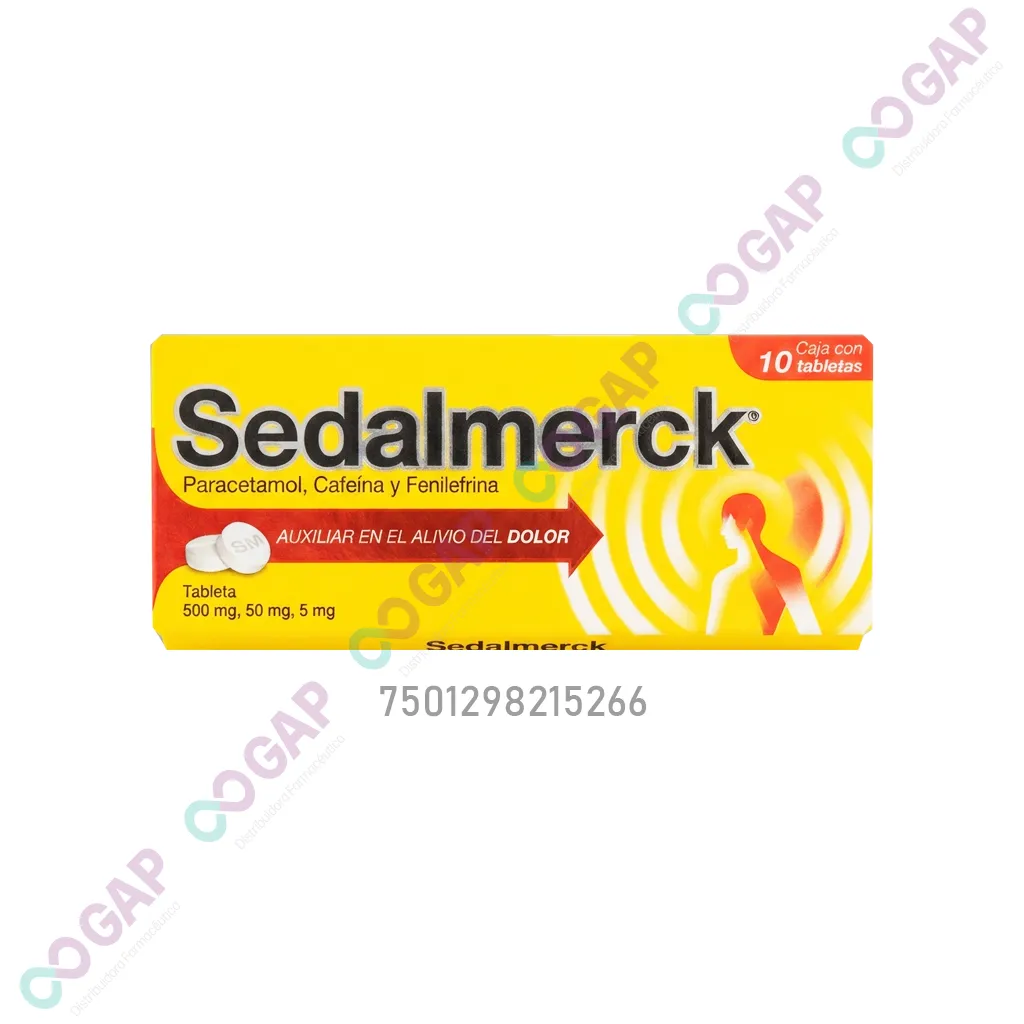 SEDALMERCK C/10 TAB