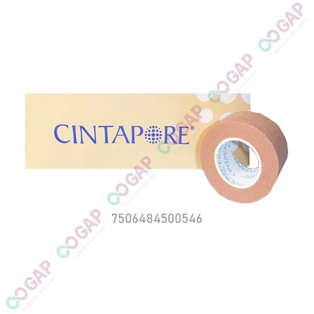 CINTA MICROPORE CINTAPORE 1 ROLLO 2.5CMX5M COLOR PIEL