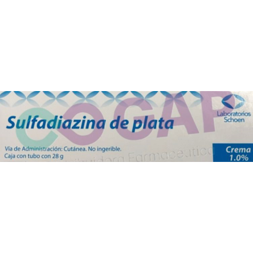 GE SULFADIAZINA DE PLATA SCHOEN CREMA TUBO 28 G